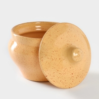 Горшок для запекания керамический &laquo;Каракум&raquo;, 350 мл, d=9,5 см