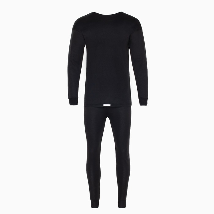 Термобелье мужское (джемпер, кальсоны) НАЧЁС, цвет чёрный, размер 48-50 Термобелье мужское (джемпер, кальсоны) НАЧЁС, цвет чёрный, размер 48-50