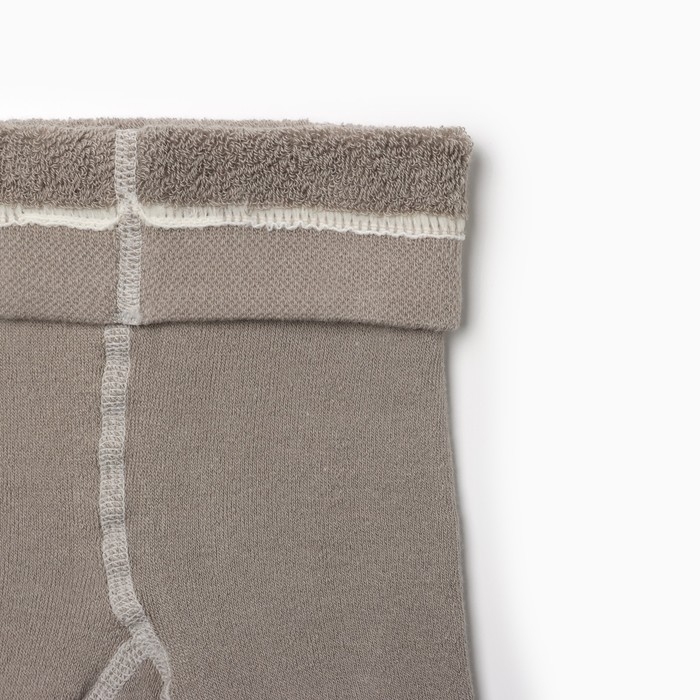 Колготки детские махровые Крошка Я BASIC 62-68 см, бежевый Колготки детские махровые Крошка Я BASIC 62-68 см, бежевый