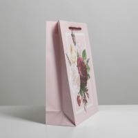 Пакет подарочный ламинированный, упаковка, Love, ML 21 х 25 х 8 см