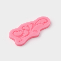 Молд Доляна «Узор», силикон, 12×5,5 см, цвет МИКС Молд Доляна «Узор», силикон, 12×5,5 см, цвет МИКС