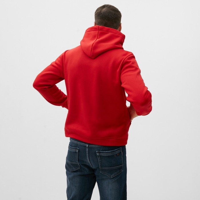 Толстовка мужская НАЧЁС, цвет красный, размер 60