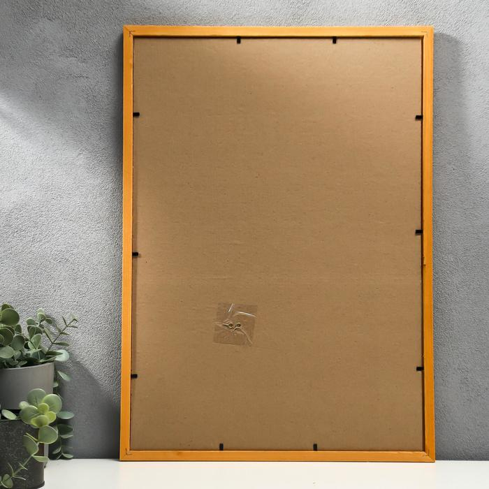 Фоторамка сосна янтарь 2/1 35х50 см