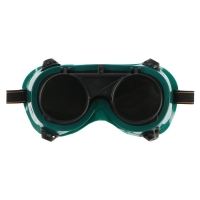 Очки защитные ТУНДРА, круглые, с затемненными стеклами