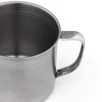 Кружка из нержавеющей стали &laquo;Мэйли&raquo;, 650 мл, d=9 см, цвет хромированный