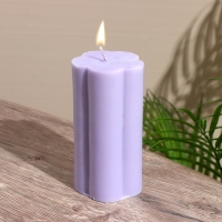 Свеча "Цветок" 6х6х12 см, соевый воск МИКС Свеча "Цветок" 6х6х12 см, соевый воск МИКС