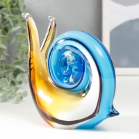 Сувенир стекло "Улитка" 13х11.5 см Сувенир стекло "Улитка" 13х11.5 см