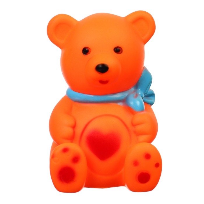 Набор резиновых игрушек для ванны &laquo;Друзья&raquo;, с пищалкой, 4 шт, Крошка Я