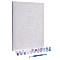 Картина по номерам на холсте с подрамником &laquo;Сказочная сова&raquo;, 30х40 см