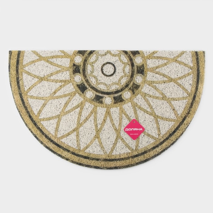 Коврик придверный грязезащитный Доляна &laquo;Архитектор&raquo;, 45&times;75 см, цвет серый