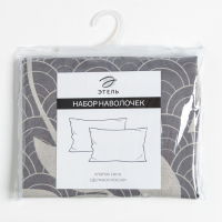 Комплект наволочек "Этель" Парадайс (вид 2) 50х70 см - 2 шт, 100% хлопок, поплин