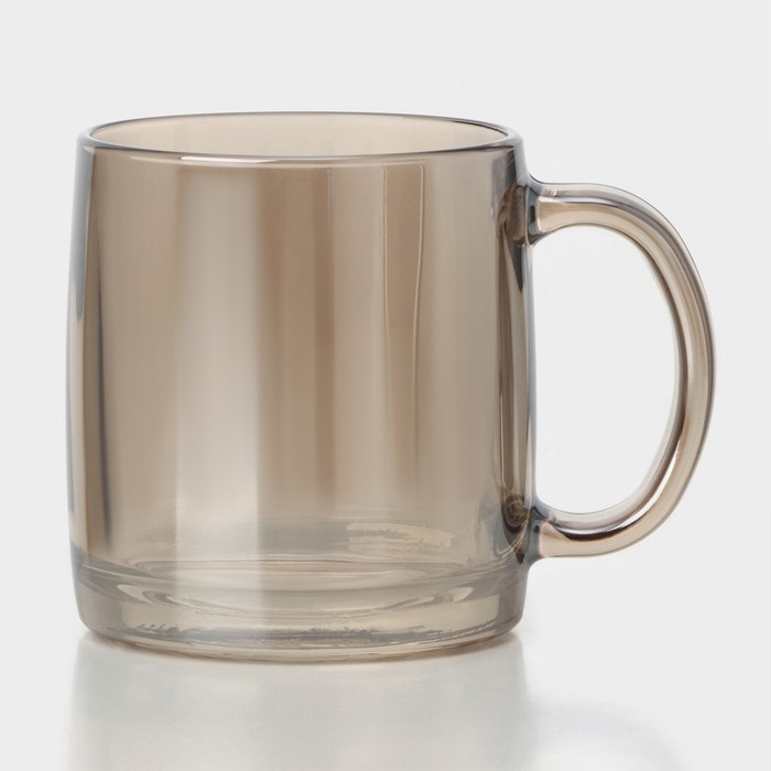 Кружка стеклянная &laquo;Золотой мёд&raquo;, 380 мл