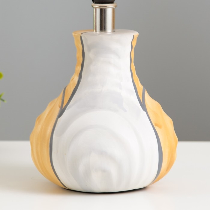 Настольная лампа Настольная лампа "Аарон" Е14 40Вт серый 22х22х36 см RISALUX