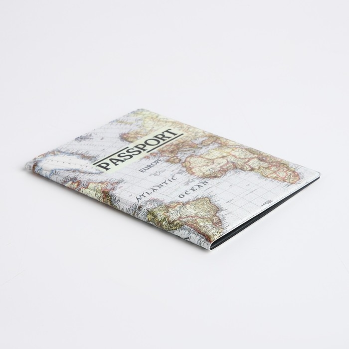 Обложка для паспорта, цвет белый Обложка для паспорта, цвет белый