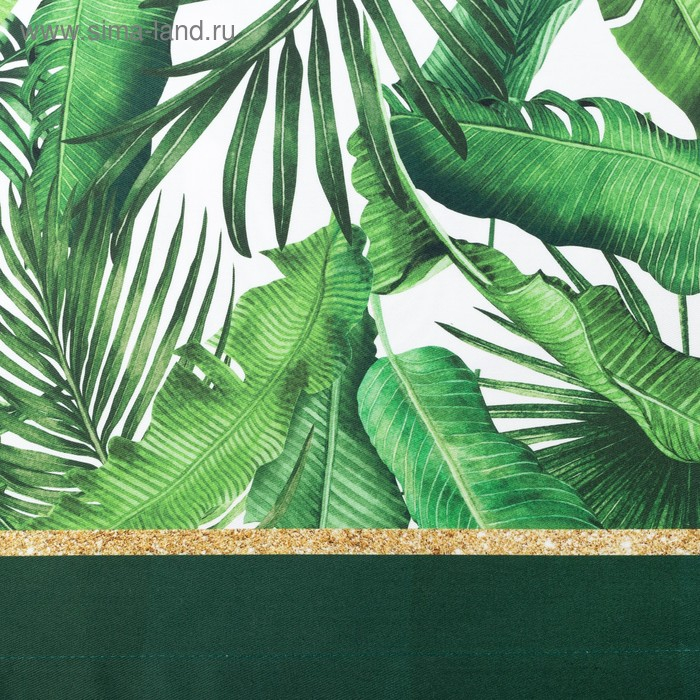 Скатерть Этель &laquo;Тропики&raquo; 180х147 см, 100% хлопок, саржа 190 гр/м2