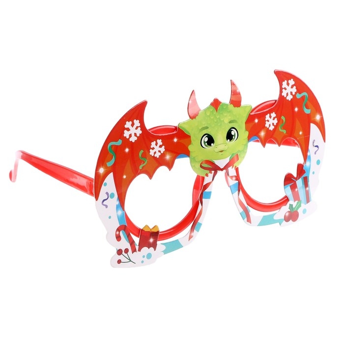 Карнавальные очки &laquo;Дракончик&raquo; пластик, картон