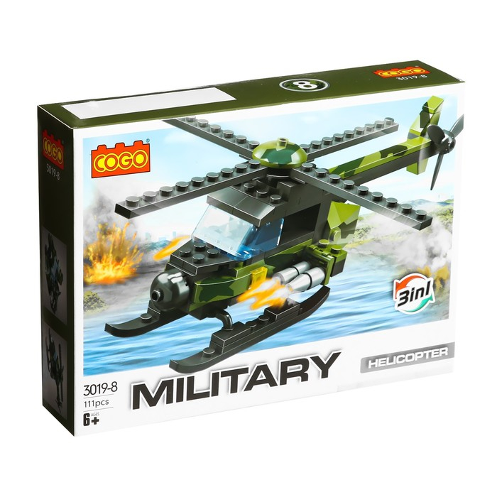 Конструктор Армия, 8 видов, МИКС Конструктор Армия, 8 видов, МИКС