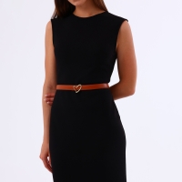 Ремень женский, ширина 2,2 см, пряжка металл, цвет рыжий Ремень женский, ширина 2,2 см, пряжка металл, цвет рыжий