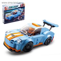 Конструктор &laquo;Спорткар&raquo;, 148 деталей