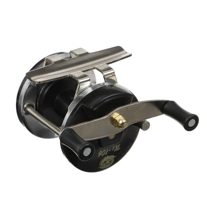 Катушка мультипликаторная, металл-пластик, переключатель 3 режима, цвет черный, 106 Катушка мультипликаторная, металл-пластик, переключатель 3 режима, цвет черный, 106