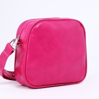 Сумка кросс-боди на молнии, цвет розовый