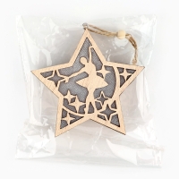 Ёлочная игрушка новогодняя &laquo;Балерина&raquo;, на Новый год, 11,5 х 11 см