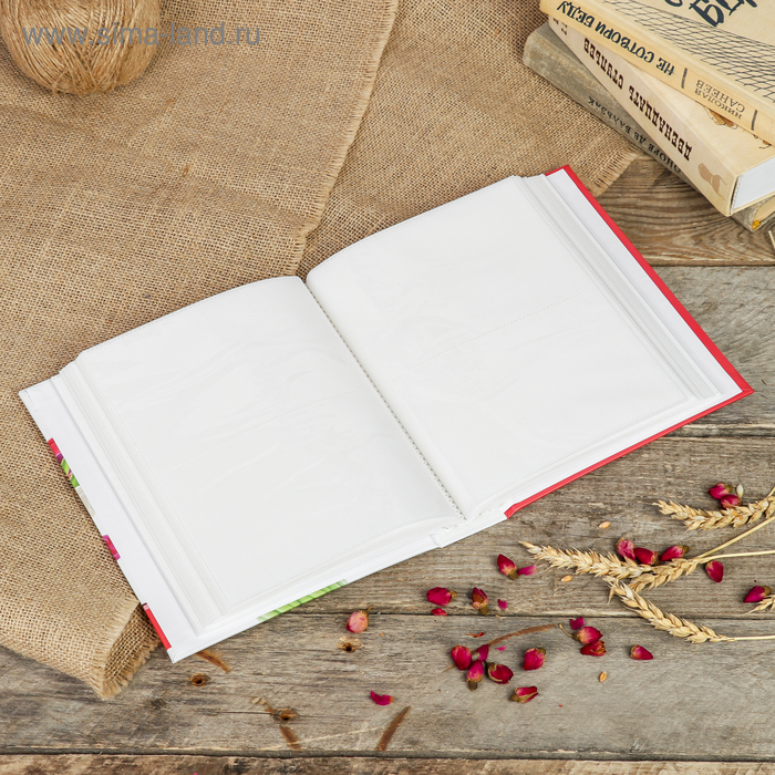 Фотоальбом на 200 фото 10х15 см Image Art серия  005 IA цветы   МИКС