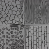 Набор печатей для украшения выпечки Доляна &laquo;Кирпичи&raquo;, 4 шт, 30,5&times;15,5&times;0,1 см