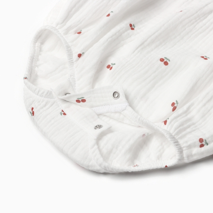 Комплект (боди и повязка) Крошка Я Комплект (боди и повязка) Крошка Я "Муслин", р. 74-80, цвет молочный