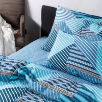 Постельное бельё 2сп Luisa de Rizzo Страйп 175х215, 180х215, 70х70см 2шт, бязь 120г/м , хлопок 100% Постельное бельё 2сп Luisa de Rizzo Страйп 175х215, 180х215, 70х70см 2шт, бязь 120г/м , хлопок 100%