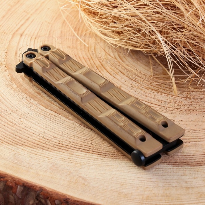 Нож-бабочка Нож-бабочка "Брат" 20см, клинок 89мм/3мм