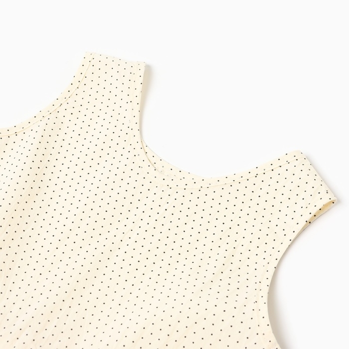 Платье для девочки MINAKU, цвет молочный, рост 110 см Платье для девочки MINAKU, цвет молочный, рост 110 см