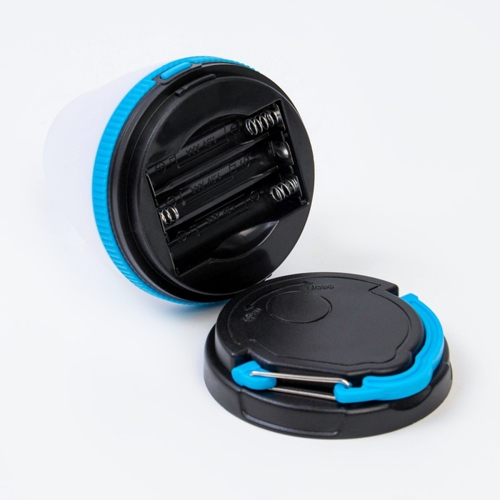 Фонарь кемпинговый, 1 Вт, 250 Лм, 3 режима, 3ААА, 8 х 8 х 7 см Фонарь кемпинговый, 1 Вт, 250 Лм, 3 режима, 3ААА, 8 х 8 х 7 см