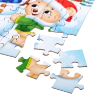 Термостакан с пазлом &laquo;Скоро Новый год&raquo;, 54 элемента, 250 мл