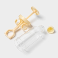 Шприц кондитерский Доляна &laquo;Cластёна&raquo;, 8 насадок, 17&times;5&times;5 см, цвет МИКС