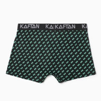 Трусы мужские боксеры KAFTAN  "Деньги", цвет черный  размер 48
