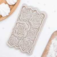 Молд &laquo;Розарий&raquo;, силикон, 17&times;10,5&times;1 см, цвет МИКС