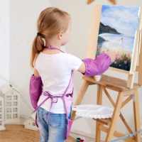 Набор детский для творчества Этель "Mermaid" фартук 49 х 39 см и нарукавники Набор детский для творчества Этель "Mermaid" фартук 49 х 39 см и нарукавники