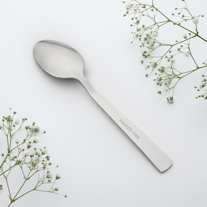 Ложка чайная с гравировкой &laquo;Наталья&raquo;, в подарочной коробке, 3 х 15 см.