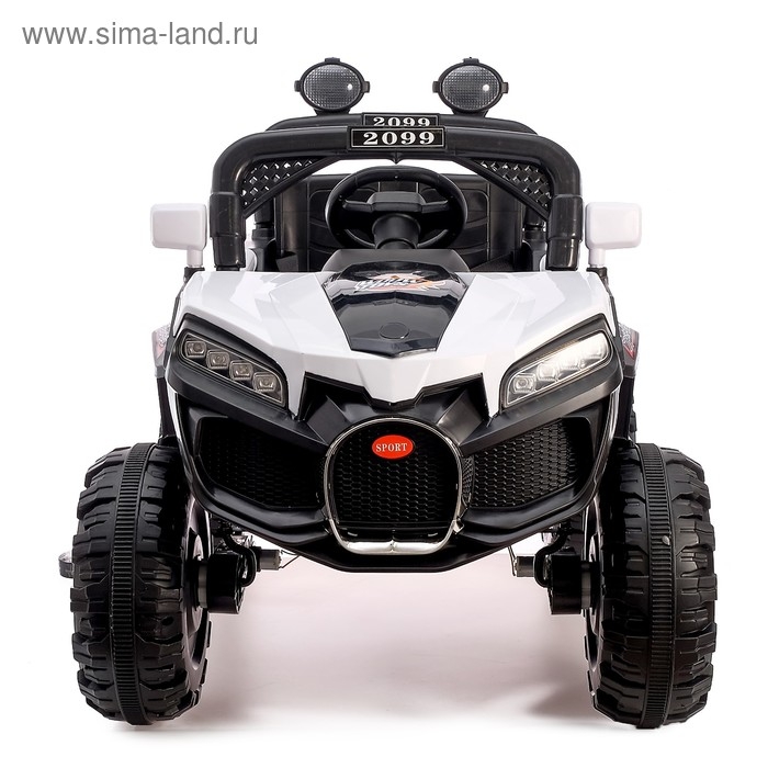 Электромобиль &laquo;Багги&raquo;, цвет белый