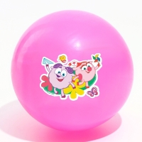 Мяч детский Смешарики &laquo;Нюша и Бараш&raquo;, 16 см, 50 г, МИКС