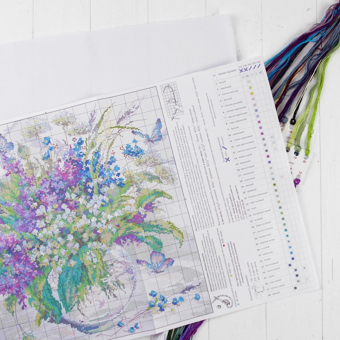 Набор для вышивания крестом &laquo;Ласковый май&raquo;