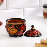 Солонка «Ягодка», 9×6,5 см, хохлома Солонка «Ягодка», 9×6,5 см, хохлома