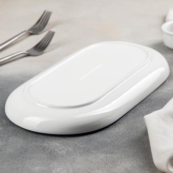 Блюдо керамическое для подачи &laquo;Бриз&raquo;, 30&times;16&times;3 см