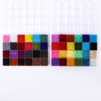 Набор для создания украшений, 48 цветов, леска, фурнитура, шармы Набор для создания украшений, 48 цветов, леска, фурнитура, шармы