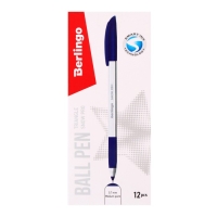 Ручка шариковая Triangle Snow Pro, узел 0.7 мм, чернила синие, грип Ручка шариковая Triangle Snow Pro, узел 0.7 мм, чернила синие, грип