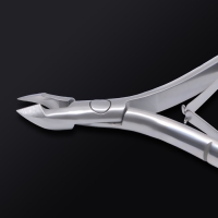 Кусачки маникюрные для кутикулы &laquo;Premium&raquo;, двойная пружина, 10,5 см, длина лезвия - 7 мм, на блистере, цвет серебристый