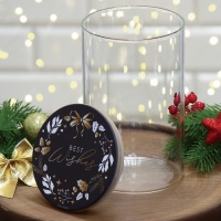 Новый год. Банка для хранения &laquo;Best wishes. Время чудес&raquo;, 950 мл
