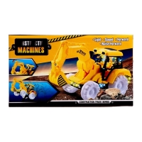 Экскаватор Truck, работает от батареек, свет и звук, цвет жёлтый Экскаватор Truck, работает от батареек, свет и звук, цвет жёлтый