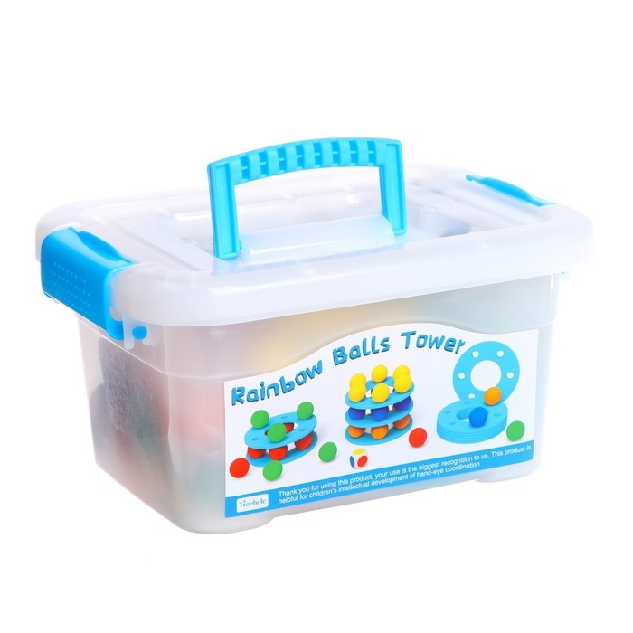 Детский развивающий набор &laquo;Построй башню&raquo;, 15 &times; 20,5 &times; 10,5 см